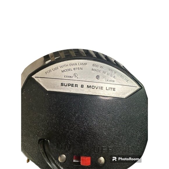 Vintage Super 8 Movie Light Model 875N With Box Made in USA - Picture 4 of 6